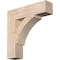 Ekena Millwork Thorton Block Smooth Bracket, Douglas Fir, 5 1/2"W x 24"D x 24"H BKT06X24X24THR05SDF - alternate 1